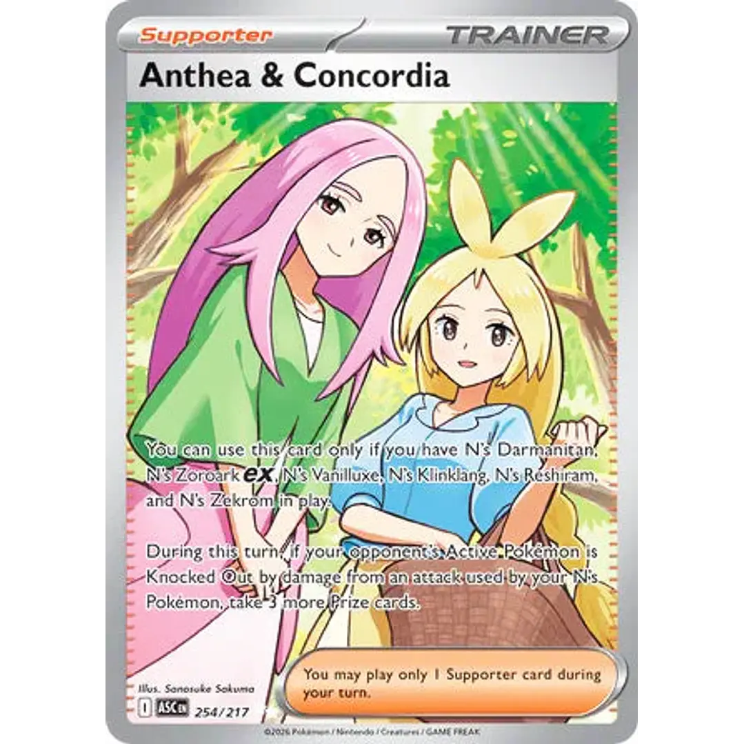 Anthea & Concordia - 254/217 Ascended Heroes 1