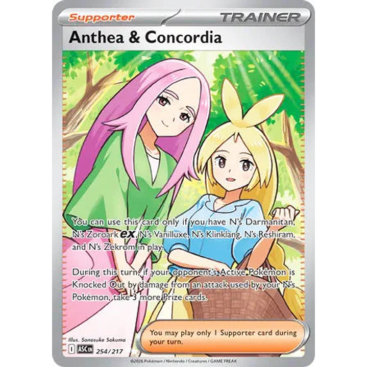 Anthea & Concordia - 254/217 Ascended Heroes 1