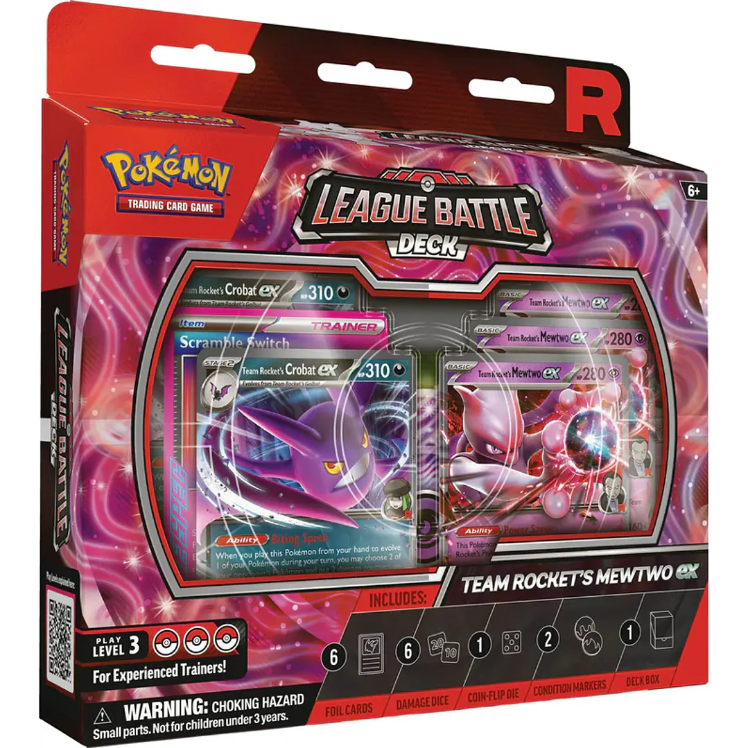 Team Rocket's Mewtwo Ex - League Battle Deck – Español 1