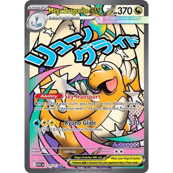 Mega Dragonite ex - 271/217 Ascended Heroes 1