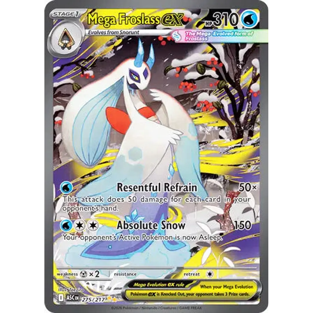 Mega Froslass ex - 275/217 Ascended Heroes 1