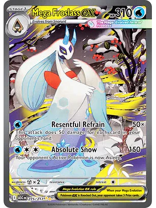 Mega Froslass ex - 275/217 Ascended Heroes