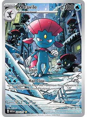 Weavile - 228/217 Ascended Heroes