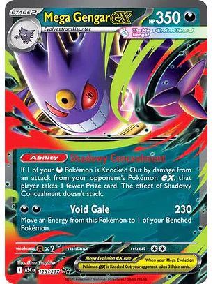 Mega Gengar ex - 125/217 Ascended Heroes