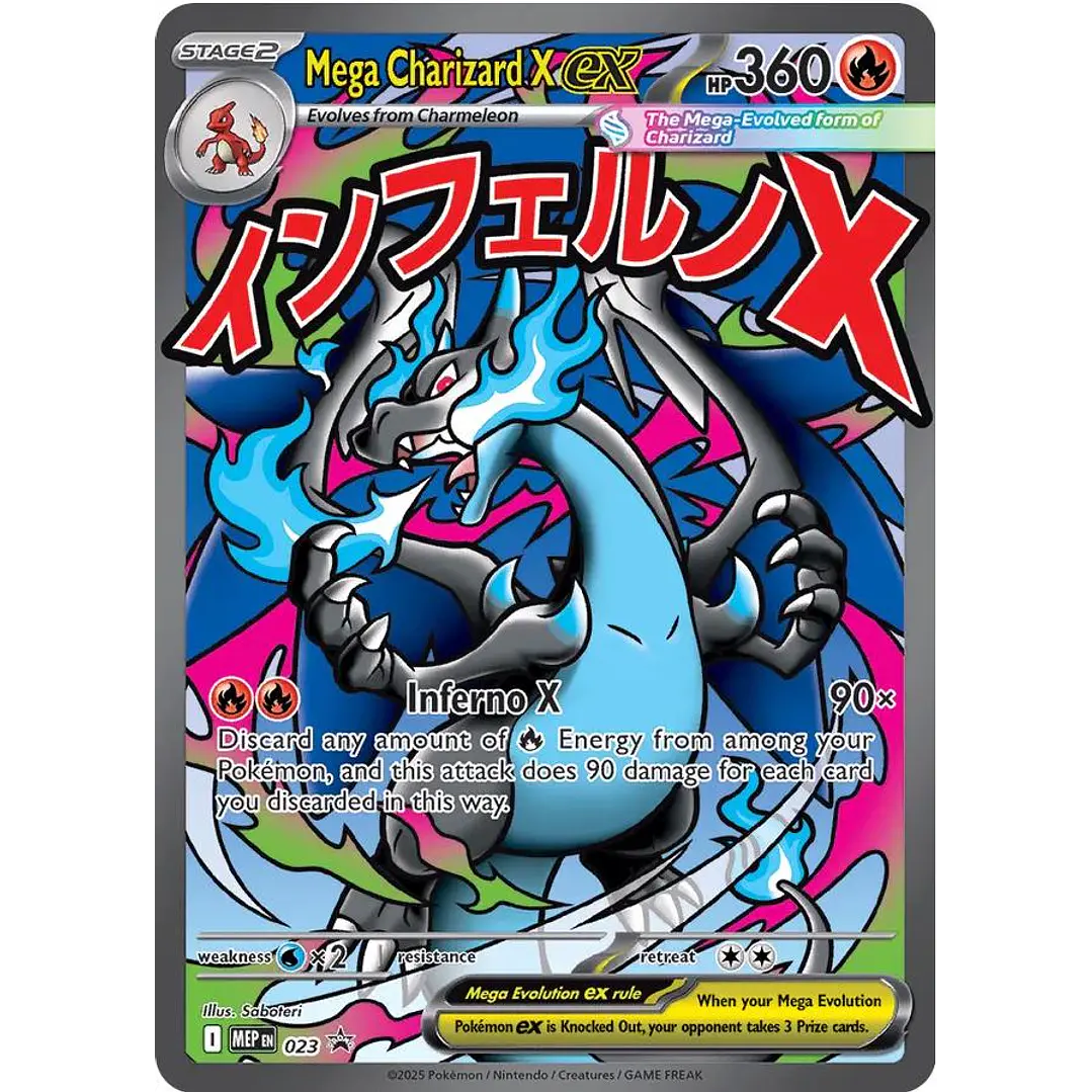 Mega Charizard X EX #23 Pokémon Promo 1