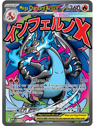 Mega Charizard X EX #23 Pokémon Promo