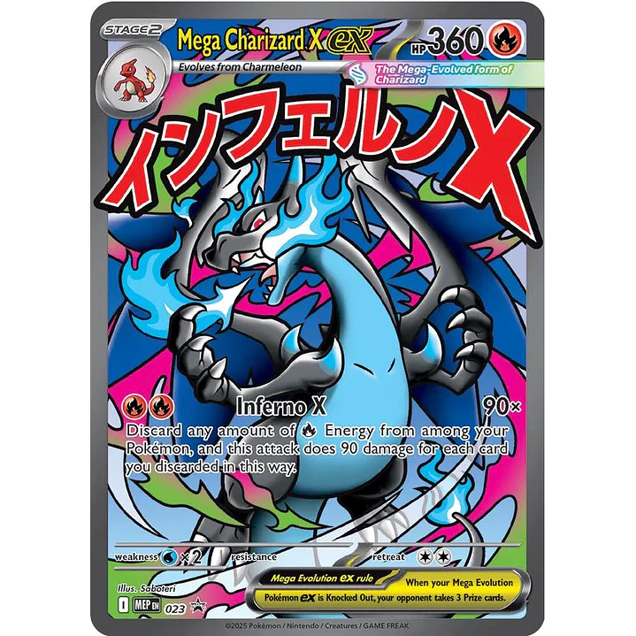 Mega Charizard X EX #23 Pokémon Promo 1