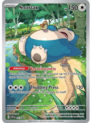 Snorlax #51 Pokémon Promo