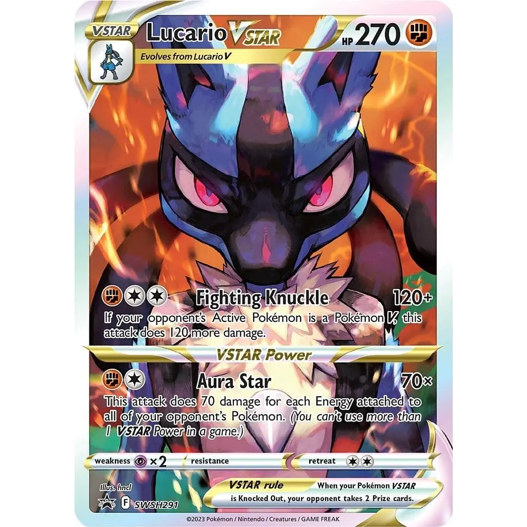 Lucario VSTAR #SWSH291 Pokémon Promo 1
