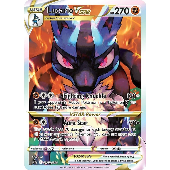 Lucario VSTAR #SWSH291 Pokémon Promo 1