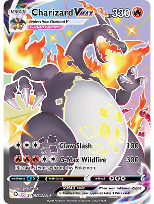 Charizard VMAX #SV107/SV122 Pokémon Shining Fates