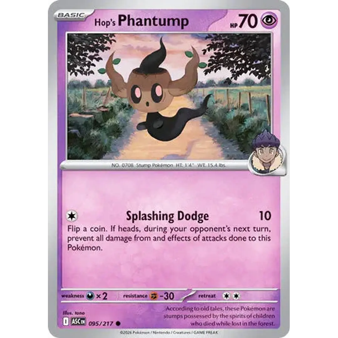 Hop's Phantump - 095/217 Ascended Heroes 1
