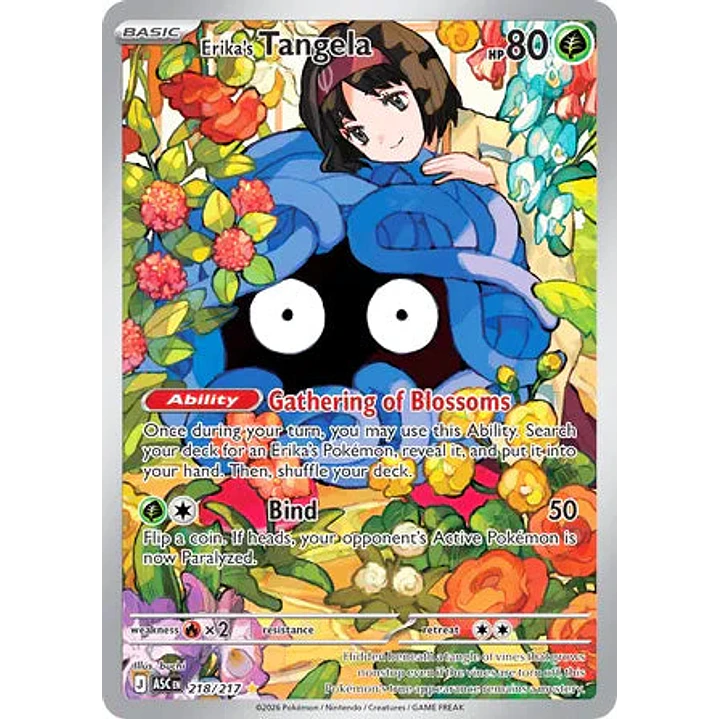 Erika's Tangela - 218/217 Ascended Heroes 1