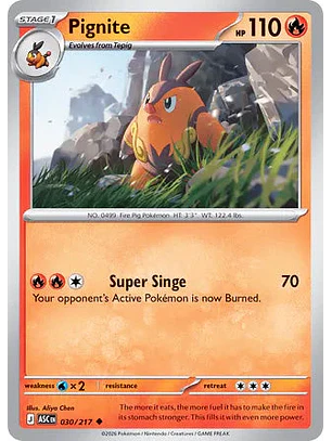 Pignite - 030/217 Ascended Heroes