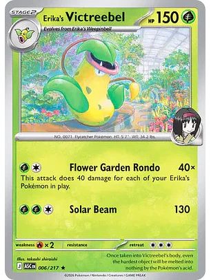 Erika's Victreebel - 006/217 Ascended Heroes