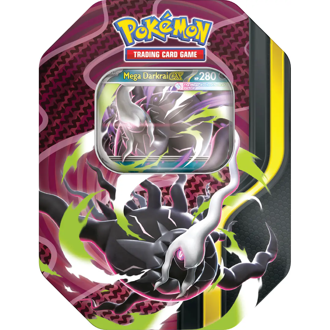 [PREVENTA 28/08/2026] Pokémon Mega Forces Tin (Pack 3 Latas)- Inglés 2
