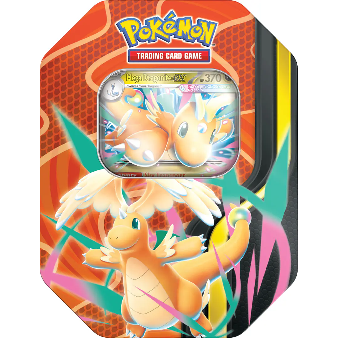 [PREVENTA 28/08/2026] Pokémon Mega Forces Tin (Pack 3 Latas)- Inglés 3