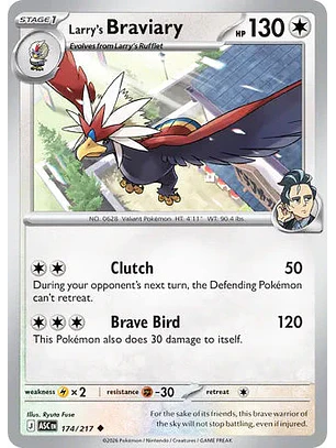 Larry's Braviary - 174/217 Ascended Heroes