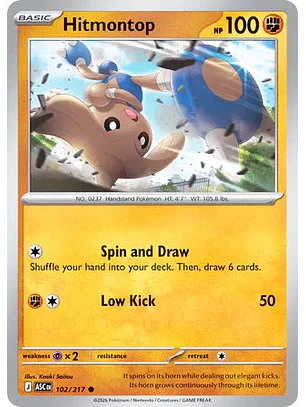 Hitmontop - 102/217 Ascended Heroes