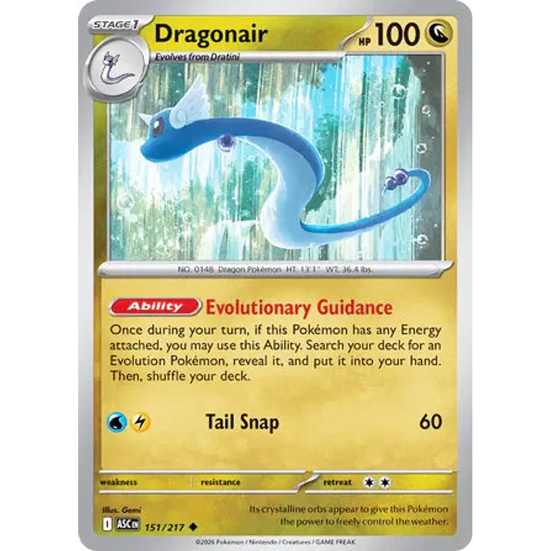 Dragonair - 151/217 Ascended Heroes 1