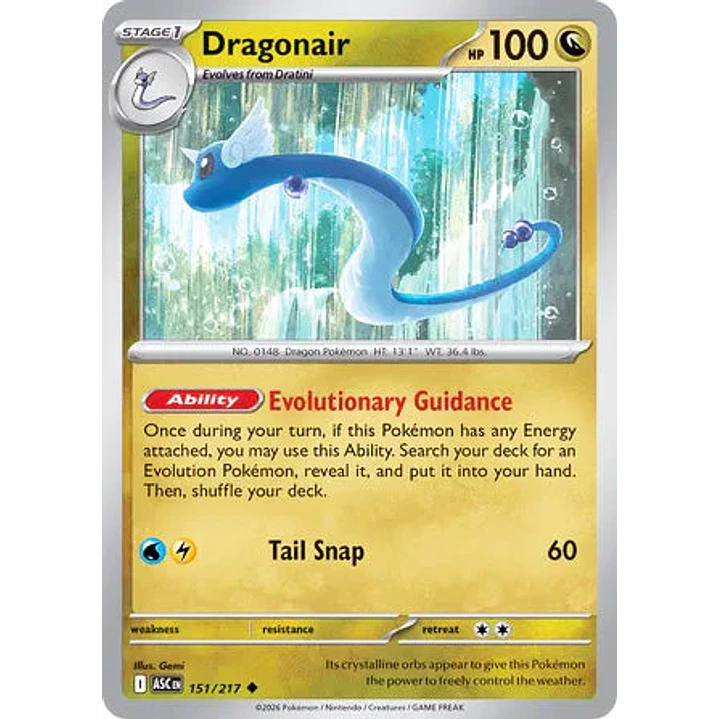 Dragonair - 151/217 Ascended Heroes 1