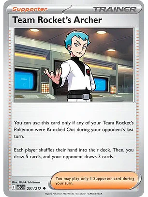 Team Rocket's Archer - 201/217 Ascended Heroes