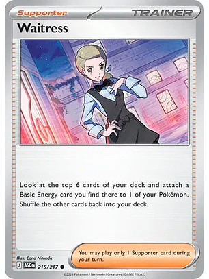 Waitress - 215/217 Ascended Heroes