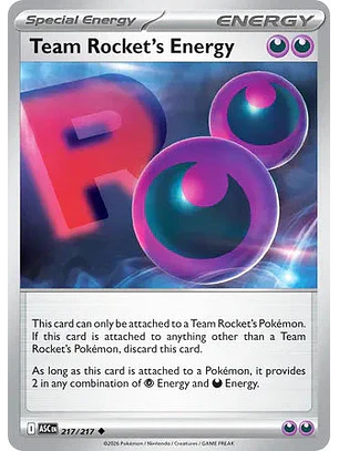 Team Rocket's Energy - 217/217 Ascended Heroes
