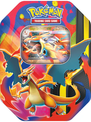 POKEMON TCG MEGA CHARIZARD X - Y TIN - ESPAÑOL