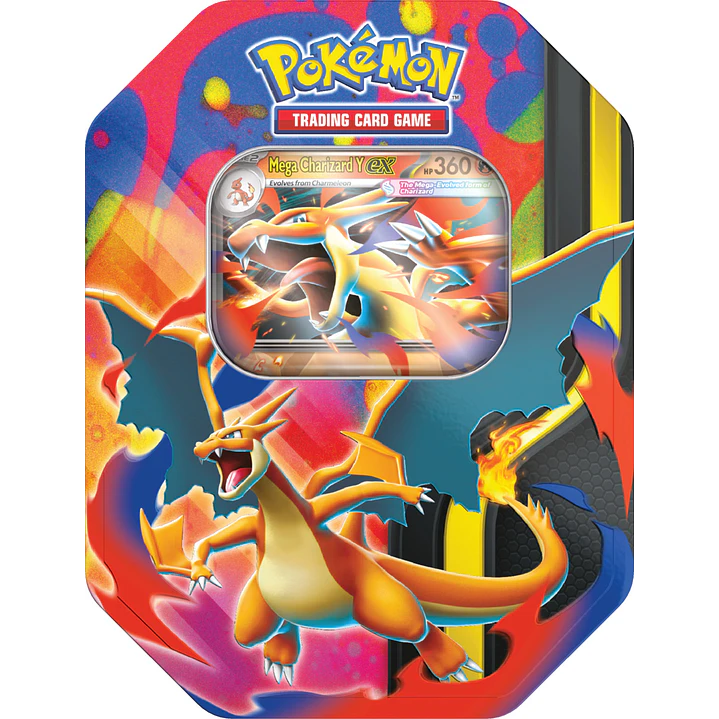 POKEMON TCG MEGA CHARIZARD X - Y TIN - ESPAÑOL 2