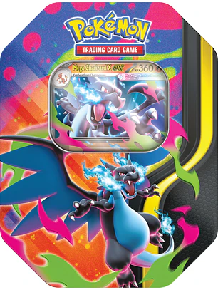 POKEMON TCG MEGA CHARIZARD X - Y TIN - ESPAÑOL