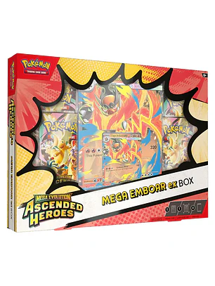 MEGA EVOLUTION - ASCENDED HEROES MEGA EX BOX - ESPAÑOL
