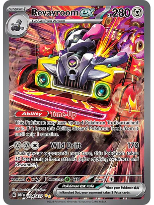 Revavroom ex #224/197 Pokémon Obsidian Flames