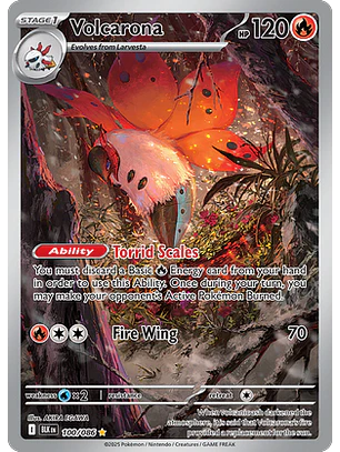 Volcarona #100/86 Black Bolt