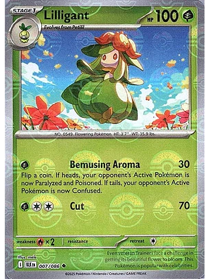 Lilligant [Poke Ball] #7/86 Black Bolt