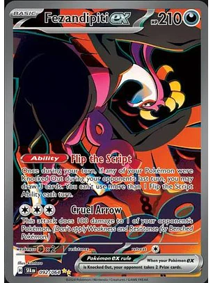 Fezandipiti ex #92/64 Pokémon Shrouded Fable