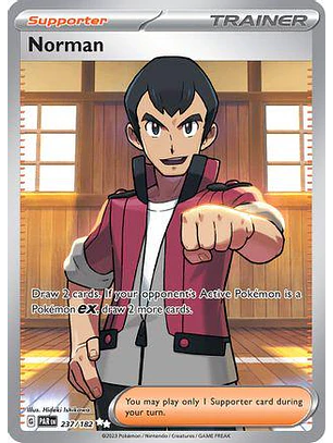 Norman #237/182 Pokémon Paradox Rift