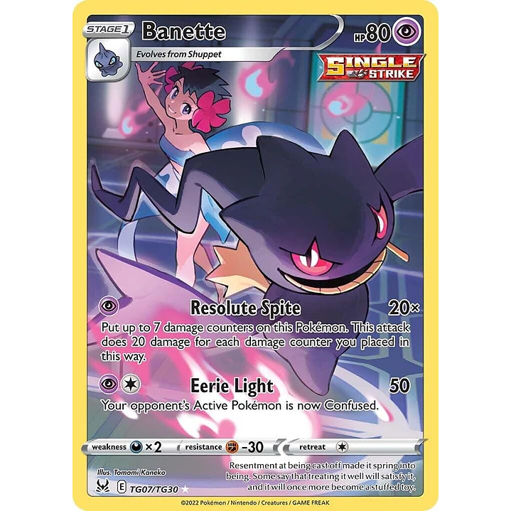 Banette #TG07/TG30 Pokémon Lost Origin 1