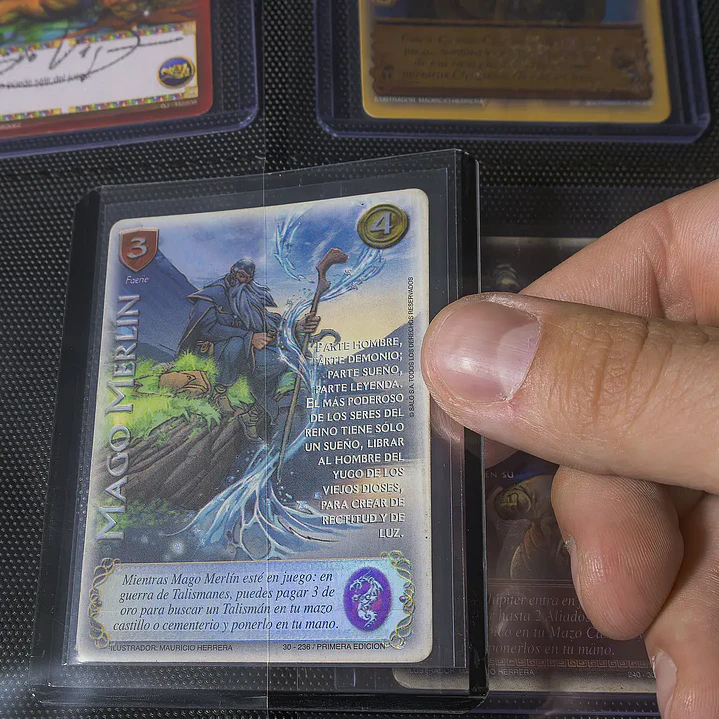 Toploader 35PT borde negro (25 unidades) 3