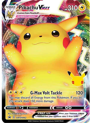 Pikachu VMAX #SWSH062 Pokémon Celebrations