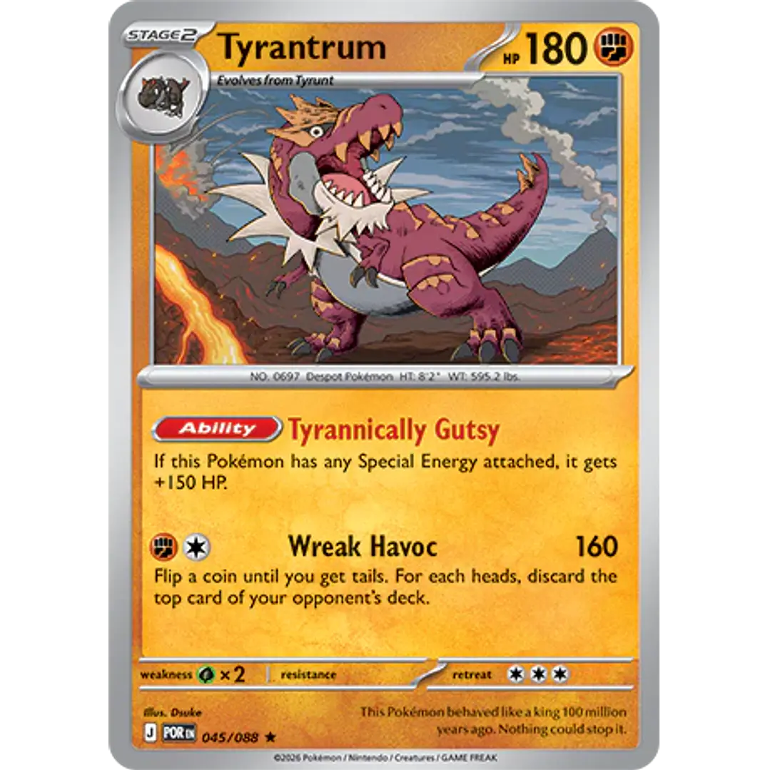 Tyrantrum #45/88 Perfect Order 1