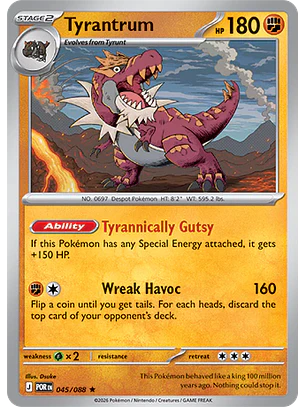 Tyrantrum #45/88 Perfect Order