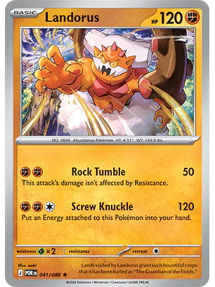 Landorus #41/88 Perfect Order