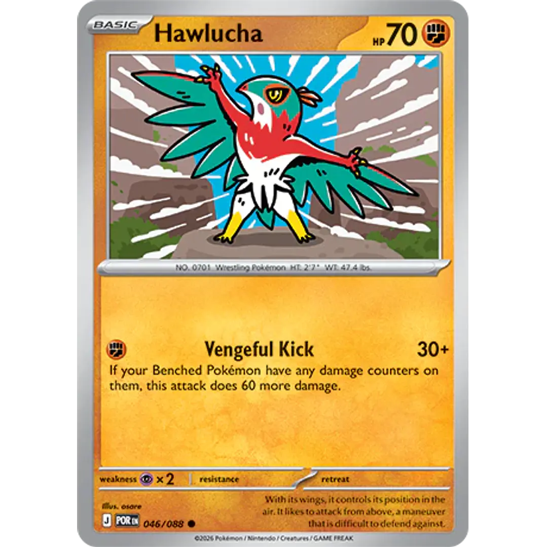 Hawlucha #46/88 Perfect Order 1