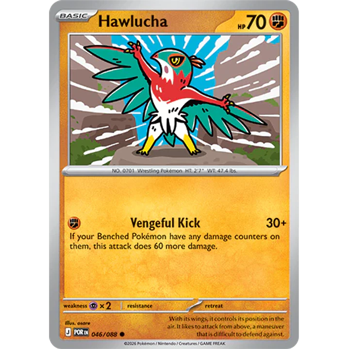 Hawlucha #46/88 Perfect Order 1