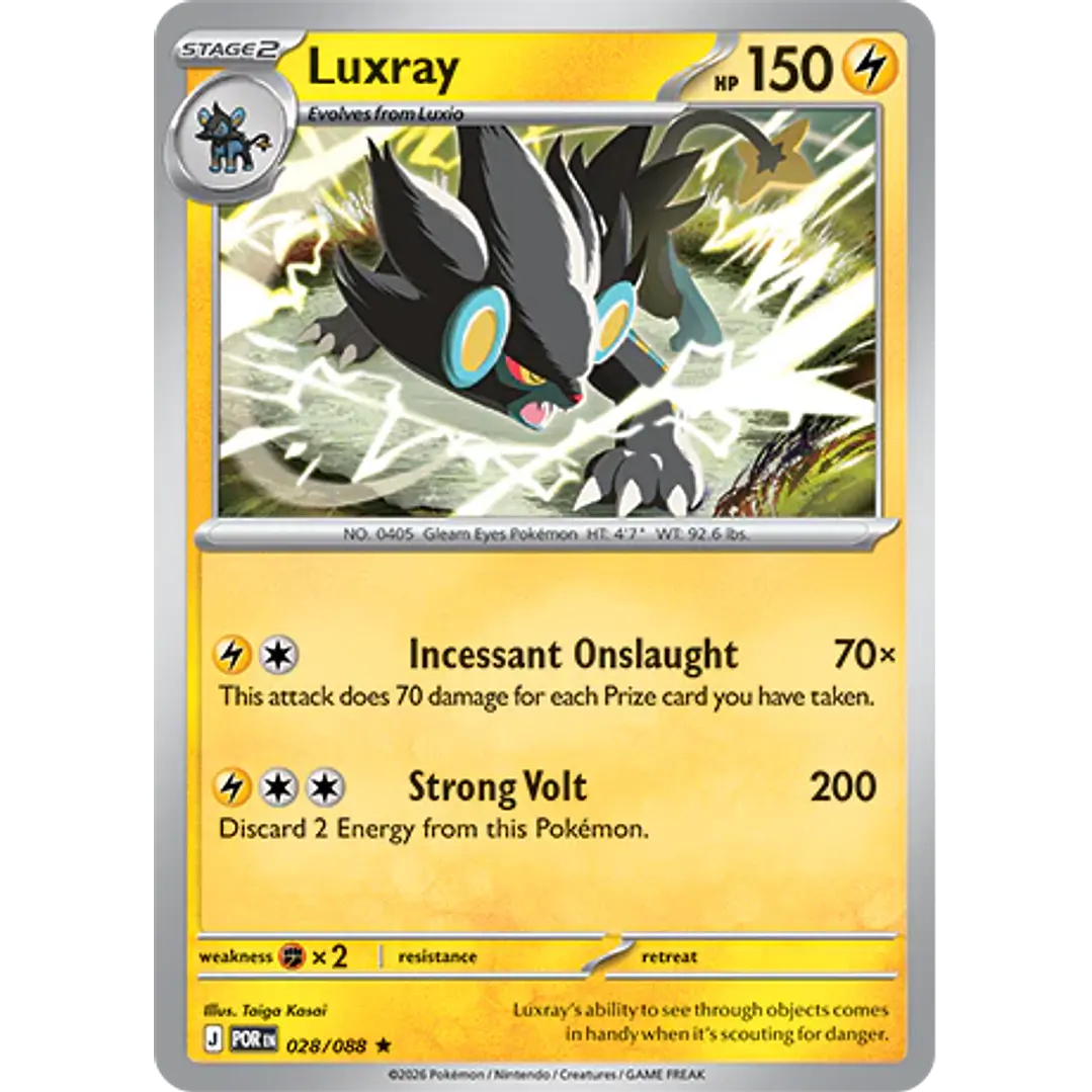 Luxray #28/88 Perfect Order 1