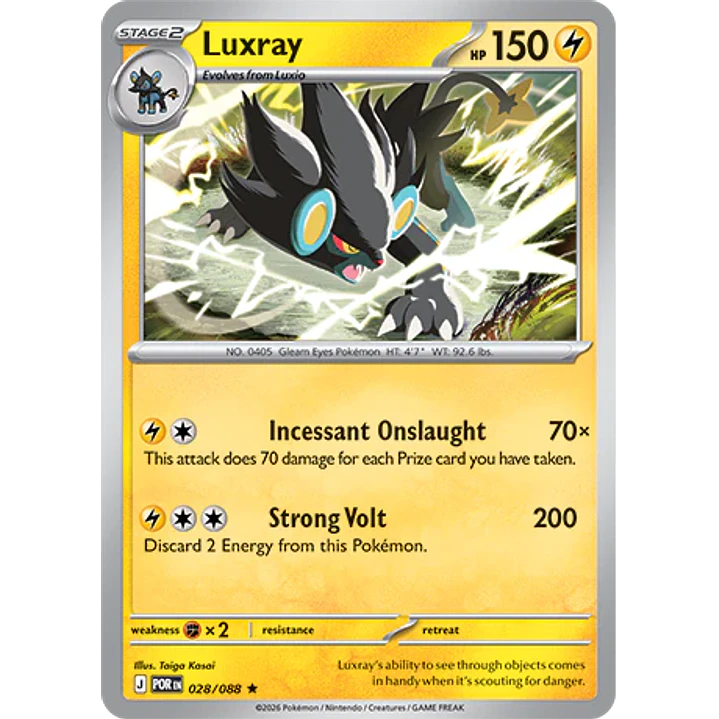 Luxray #28/88 Perfect Order 1