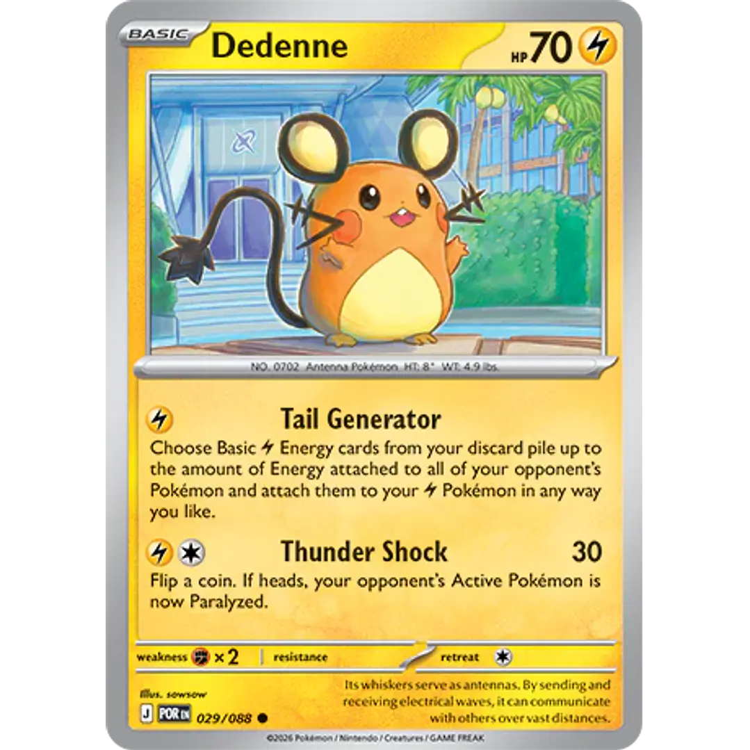 Dedenne #29/88 Perfect Order 1