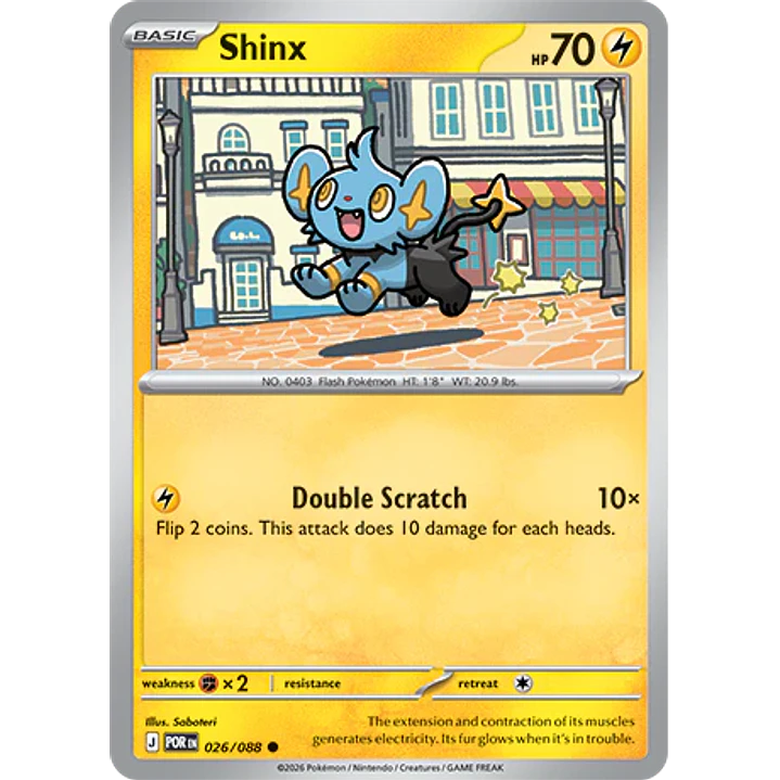 Shinx #26/88 Perfect Order 1