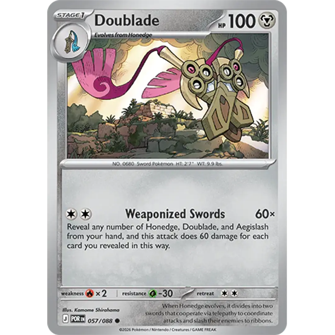 Doublade #57/88 Perfect Order 1